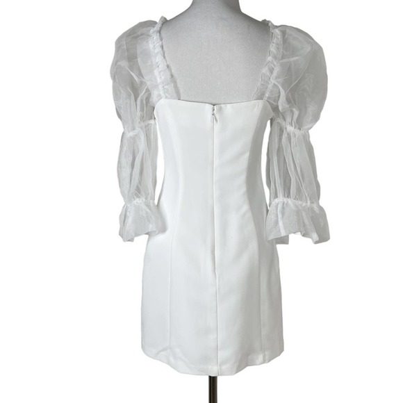 Tia Dress in Ivory Amanda Uprichard Size Small NWOT - Picture 7 of 10